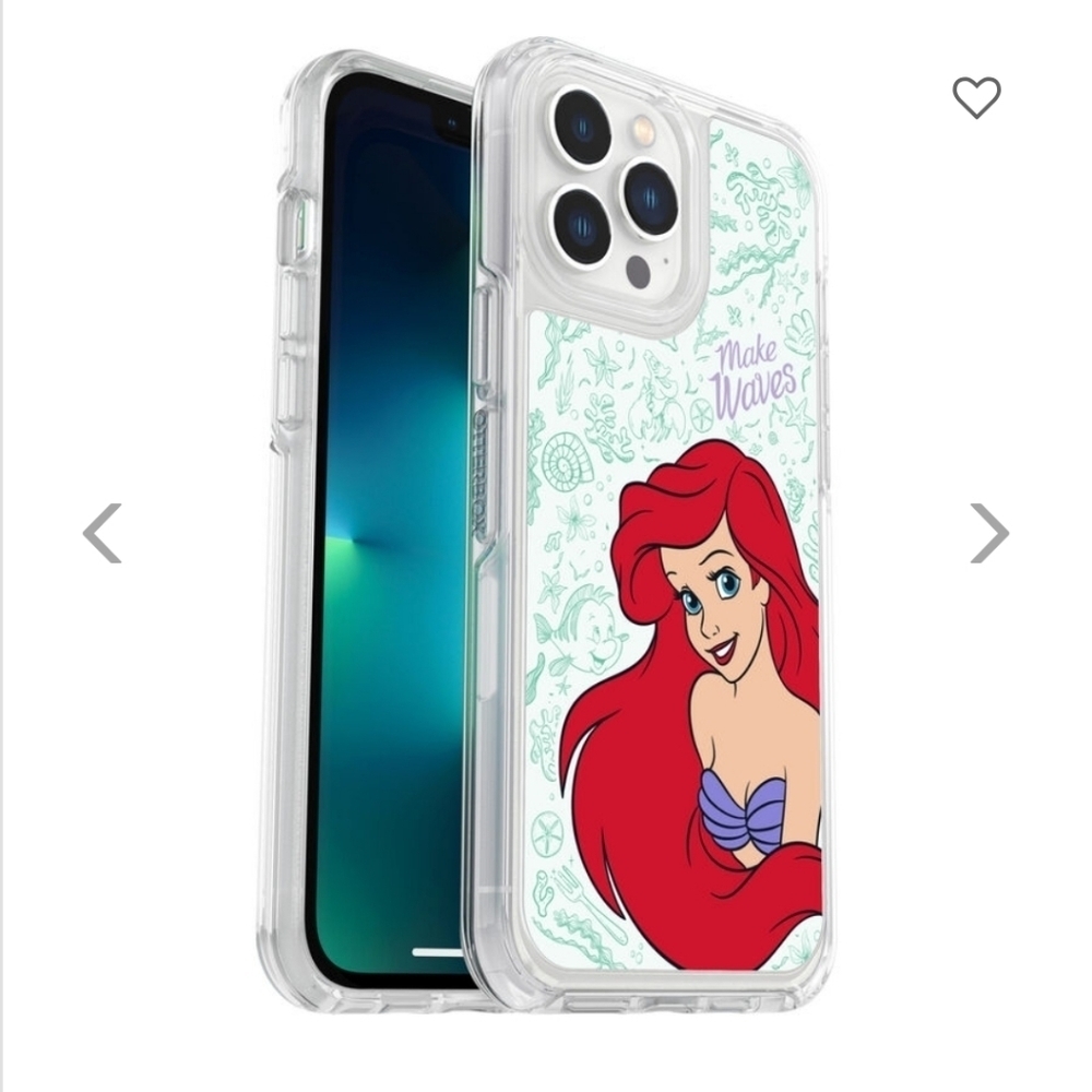 NWT Otter Box Ariel The Little Mermaid iPhone 12 / 13 Pro Max phone case